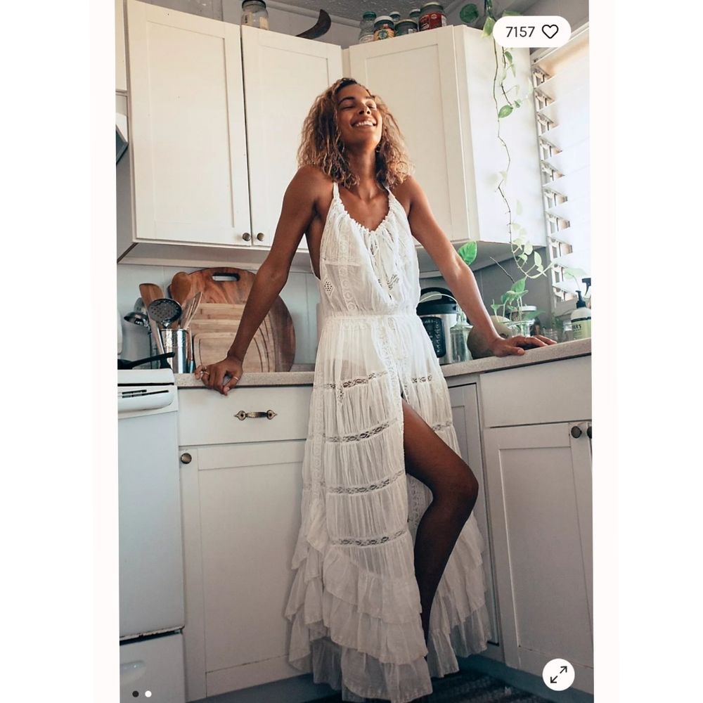 Free people Dolly Bodysuit with long skirt - Picture 1 of 12